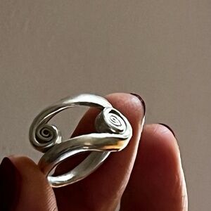 Handmade sterling silver ring